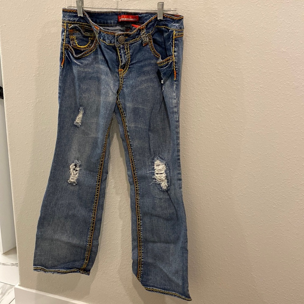 Vintage Y2K  Zana di Embroidered jeans size 15